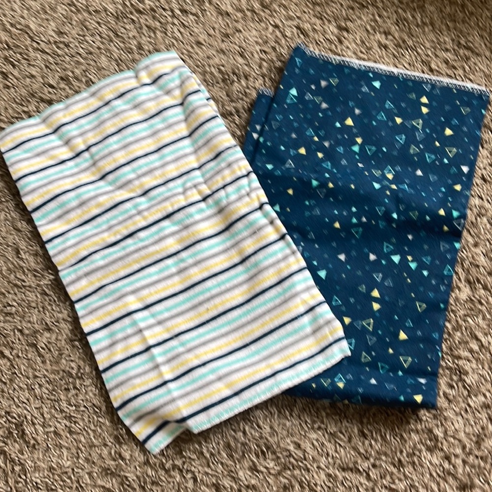 Baby receiving blankets